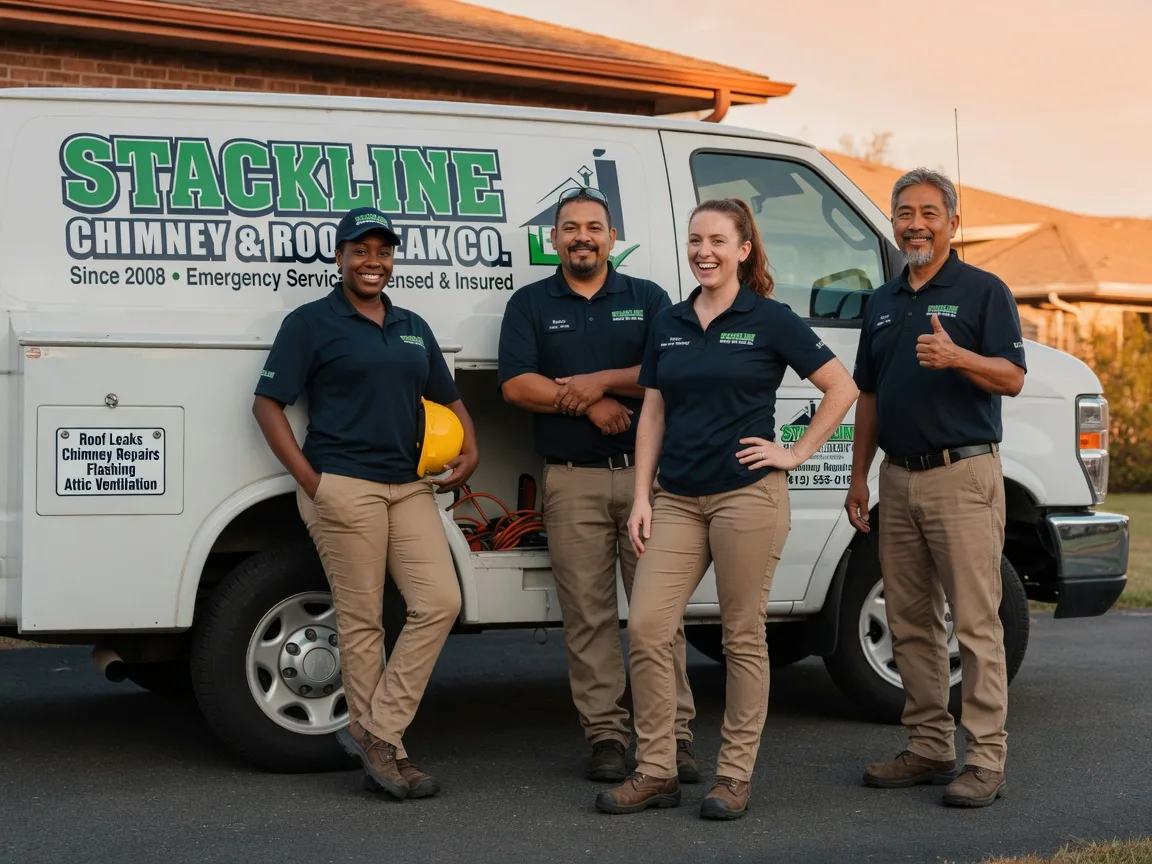 Chimney flashing repair company in Milford, CT